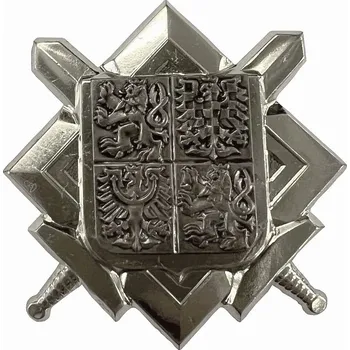 Odznak AČR čepicový velký - STŘÍBRNÝ