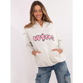 Dámská mikina Mikina EM BL 881.16 světle šedá jedna velikost