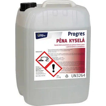 Dezinfekce Progres PĚNA kyselá Hmotnost: 23 kg