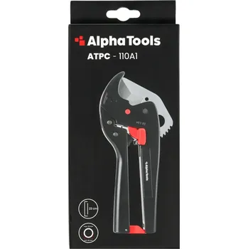 Stavební řezačka AlphaTools Nůžky na trubky, vhodné pro: PVC a PP trubky 5–42 mm, kov, plast ZH-PC