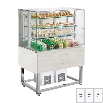 Chlazení Vitrína chladicí GN 3-1/1 spodní kryt, otevírání nahoru, Hemlock | REDFOX - ES PLATINUM+ 3H DF