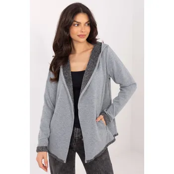 Dámská mikina Mikina D68450M01066D3 šedá XXL