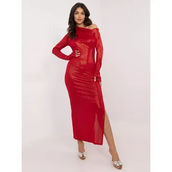 Dámské šaty Šaty DHJ SK 20093.17 červené jedna velikost