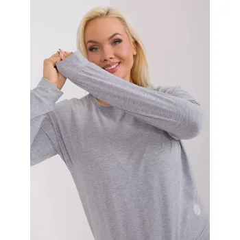 Dámská halenka Halenka RV BZ 9258.22 šedá jedna velikost