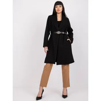 Dámský kabát Kabát-DHJ-PL-2861.91-černá jedna velikost