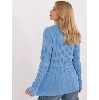Dámský svetr Jumper AT SW 2343.88 modrý jedna velikost