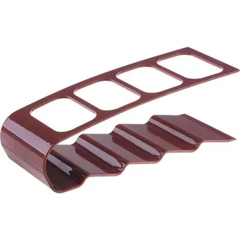 Úložný box Stojan na dálkové ovladače 1551000756 19 x 6 x 7 cm hnědý
