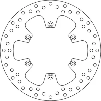 Brzdový kotouč Brembo Serie Oro brzdový kotouč 68B407F0