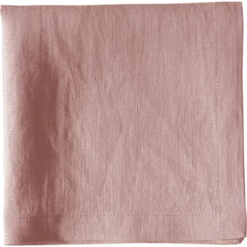 Utěrka TULULUM Lněné ubrousky - pudrové, 40 x 40 cm, 2&nbsp;ks v sadě