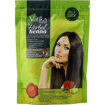 Barva na vlasy Dabur Přírodní hennová barva Henna Herbal Powder Oudh 200 g