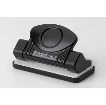 Děrovačka Kangaro Perfo 10 děrovačka, 10 listů, černá