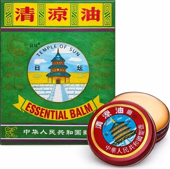 Bylinná léčivá mast Čínská mast ESSENTIAL BALM TEMPLE OF SUN 3,5g