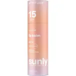 ATTITUDE Ochranný minerální balzám na rty s vůní kokosu SPF15 8.5g