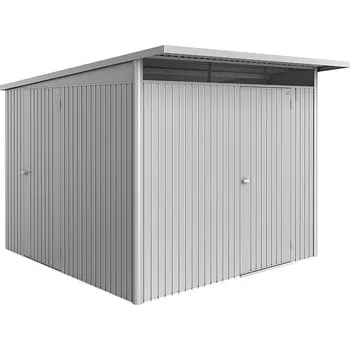 Zahradní domek Biohort AvantGarde ECO dodatečné jednokřídlé dveře- stříbrné 83602