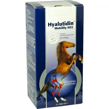 Léky na klouby a kosti Hyalutidin HCC pro koně 2x500ml