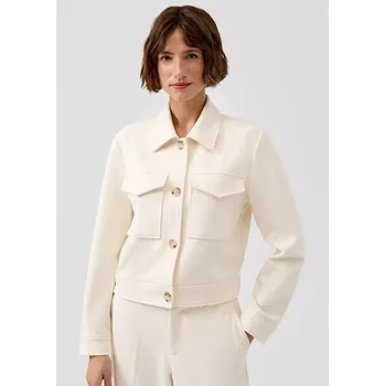 Dámská bunda s.Oliver bunda s příměsí viskózy smetanová Velikost: 36