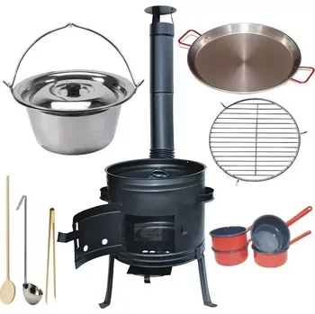 kotlíky Kotlíkový set Párty 3 v 1 nerez Klasik 36 FULL