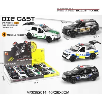 autíčko Alltoys Auto policejní 1:36