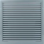 Dalap Ventilační mřížka WDPG 400x400 extrudovaný hliník, šedá