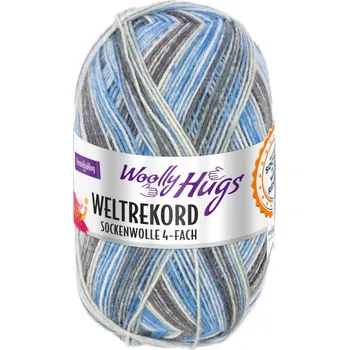 Příze Příze Woolly Hugs Weltrekord Sockenwolle 06 Ocean