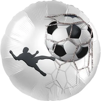 Balónek Premioloon Balonek fóliový Fotbal, 43 cm