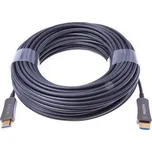 Kabel HDMI High Speed 4K@60Hz + Ethernet 50m, M/M, zlacené konektory