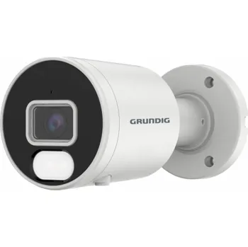 IP kamera GRUNDIG 4.0 Mpix venkovní kompaktní IP kamera s duálním přísvitem, kompresí H.265 a mikrofonem