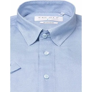 Pánská móda FERATT Košile BAMBOO 25 REGULAR modrá 04 Velikost: XXXL