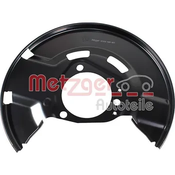 Brzdový systém Ochranný plech proti rozstřikování, brzdový kotouč METZGER 6115550