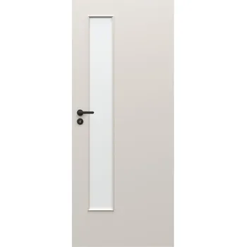 Interiérové dveře Porta doors Interiérové dveře bezfalcové 80 P, 848 × 1970 mm, CPL laminát, pravé, kašmír, prosklené SCAP0L0P08SCA0A8U0O300