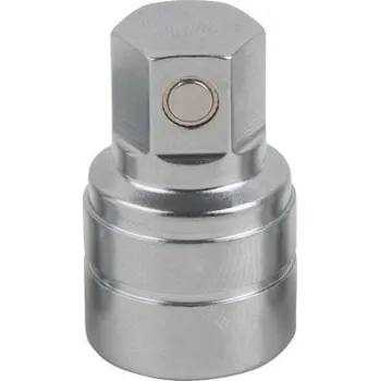 KS Tools 150.1442 Nástrčný ořech s bitem na šrouby s vnitřním šestihranem pro servis oleje 3/8", s magnetem, 12 mm