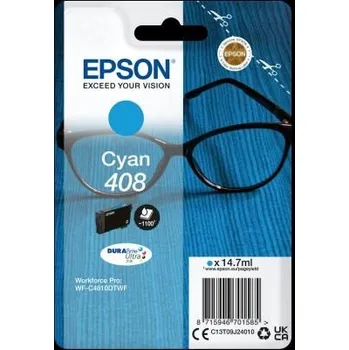 EPSON ink Cyan 408 DURABrite Ultra Ink (1.100 str.) C13T09J24010