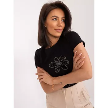 Dámská halenka Halenka RV BZ 9616.03X černá S/M