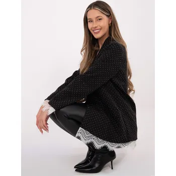 Dámské sako IT MA blejzr FL9916 2.12P černo-stříbrný jedna velikost