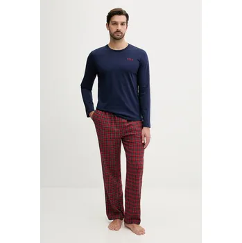 Pánské pyžamo Bavlněné pyžamo Polo Ralph Lauren 714950621 námořnická modř 59A, vel. XXL