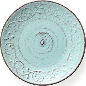 Talíř Tyrkysový jídelní talíř z kameniny Brandani Serendipity, ⌀ 27,5 cm ID_1121310