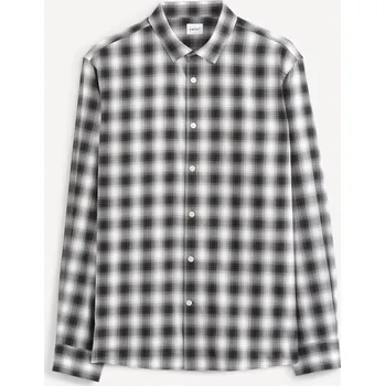 Pánská košile Celio Bavlněná košile Sablaflou 1087534 Šedá M