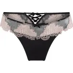 LingaDore Tanga krémová / černá