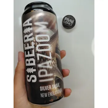 Pivo Sibeeria Silver Snail 14°/6% 0,5l