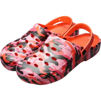 Dámské pantofle DÁMSKÉ GUMOVÉ NAZOUVÁKY červené Bellgame FN1195B (Gumové nazouváky dámské nezateplené, prodyšné)