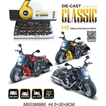 Hračka Alltoys Motorka 1:12 se světlem