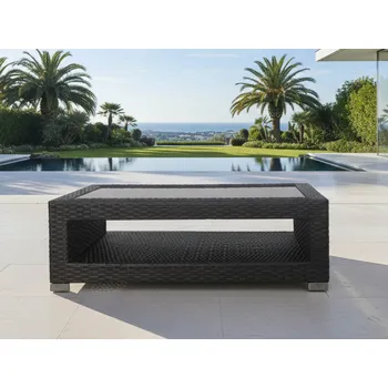 Zahradní stůl Umělý ratan Stolek Daylight mocca