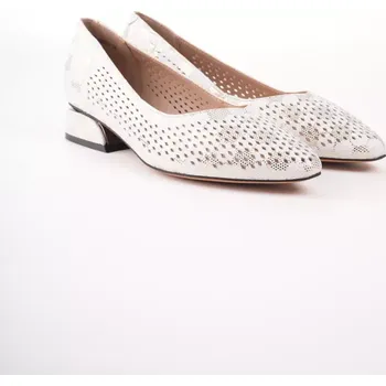 Dámské lodičky KARISMA dámské lodičky zlaté s jemným metalickým vzorem