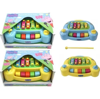 Hudební nástroj pro děti Alltoys Moje první piano/xylofon Prasátko Peppa