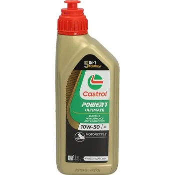 Motorový olej CASTROL - Anglie Castrol POWER1 ULTIMATE 4T 10W-50 1L