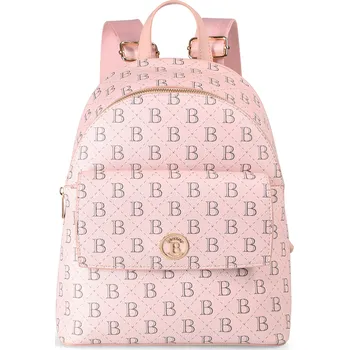 Městský batoh Batoh BERTOO Alessia pink logo