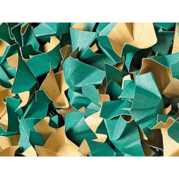 Obalový materiál Fixační tělíska papírová, chipsy 400l zelená-hnědá