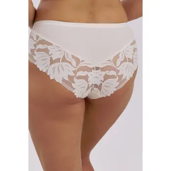 Dámské spodní prádlo KETO KALHOTKY ČLÁNEK 1134 ECRU ECRU-MOKKA XL
