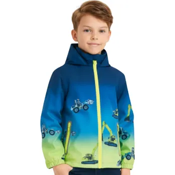 Chlapecká bunda Chlapecká TEPLEJŠÍ BUNDA modrá Kugo B3002