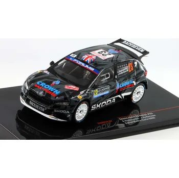 autíčko Škoda Fabia RS Rally2 WRC #23 G.Greensmith/J.Andersson Rally Monte Carlo 2025 1:43 Škoda Fabia RS - kovový model